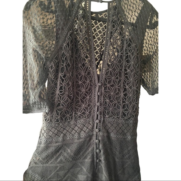 French Connection Black Cocktail Dress - Picture 3 of 9